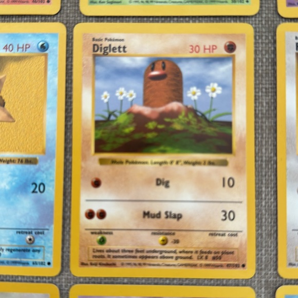 Vintage Pokémon Card Bundle (12) 1995 Perfect Condition Please See All Pics - Picture 7 of 14